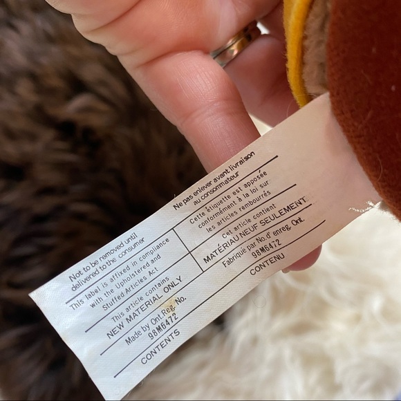 DISNEY Vintage “Bashful” 7 Dwarfs Standing Felt Plush Embroidered Hat - Picture 7 of 12